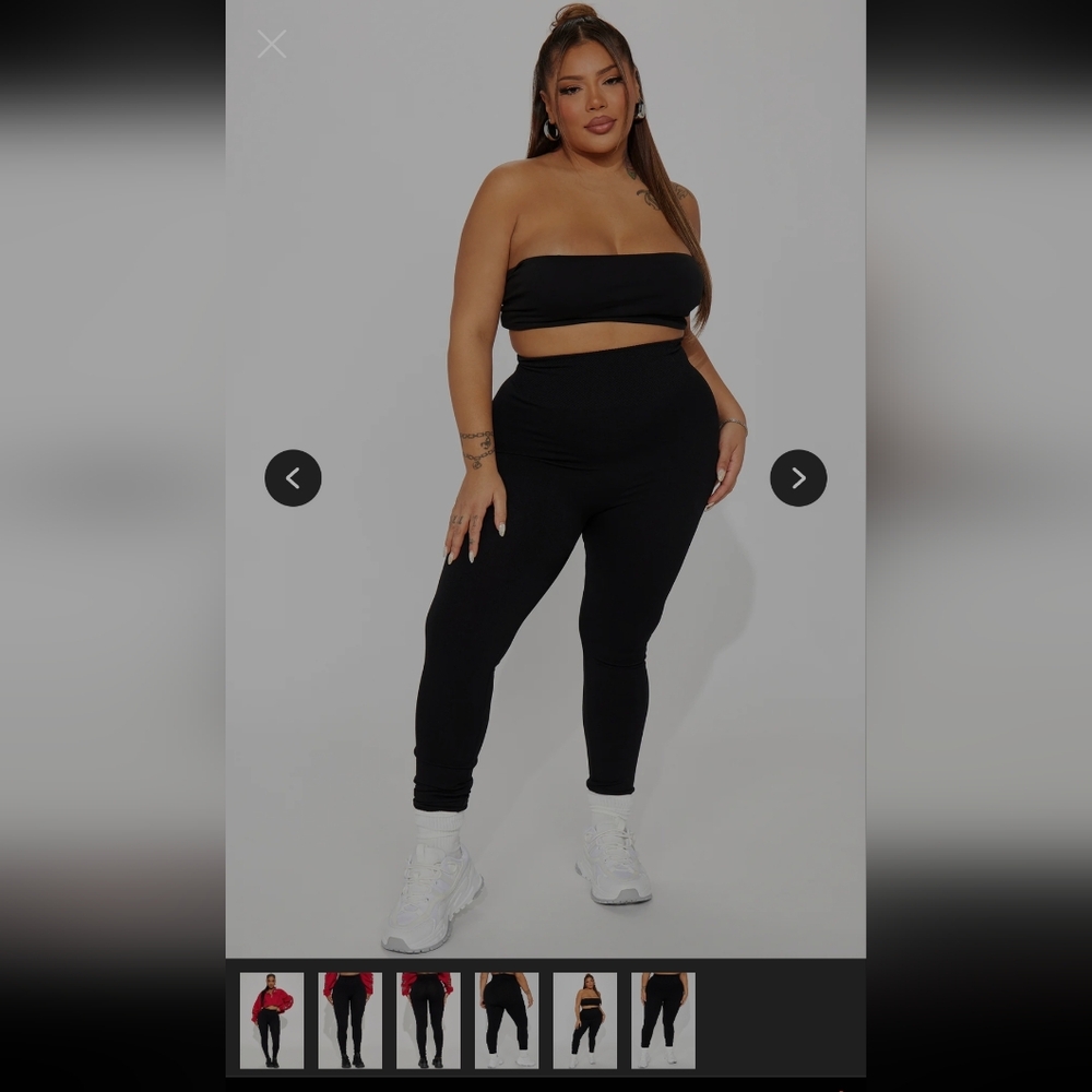 Fashion Nova Black Super Stretch Leggings